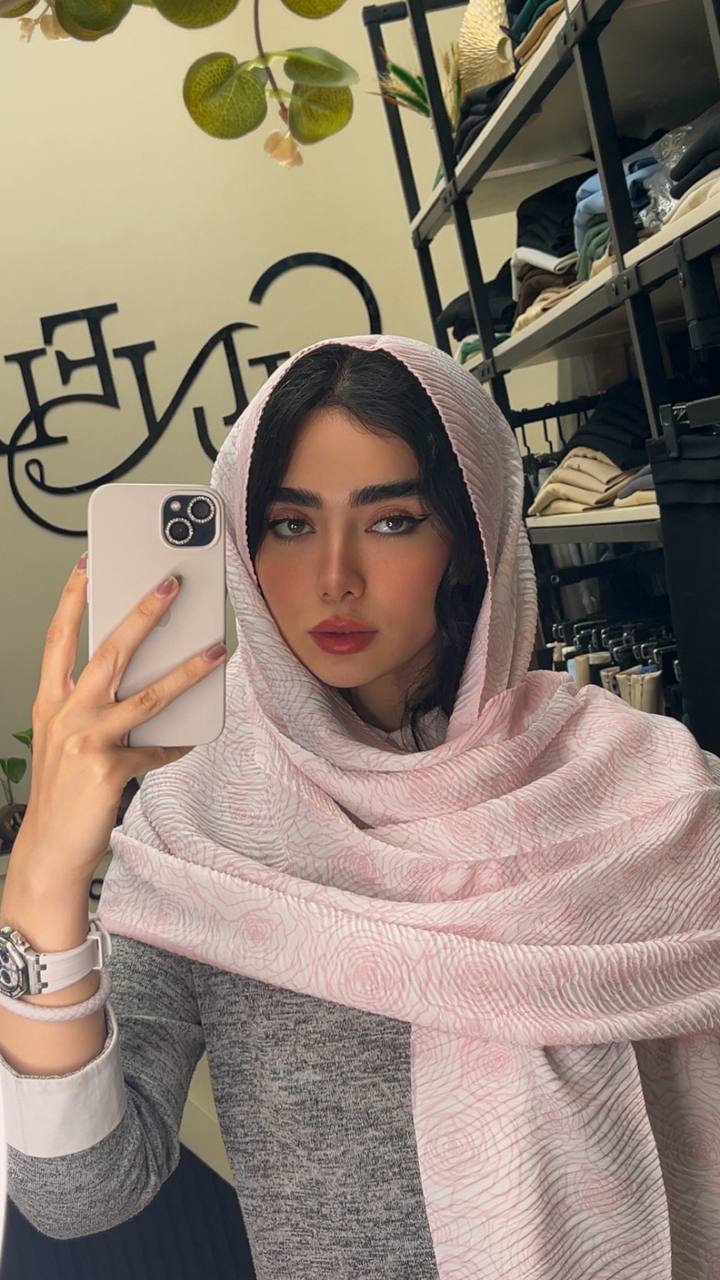 شال پلیسه پک صورتی بسته10طرحی کد sp57 (عمده)
