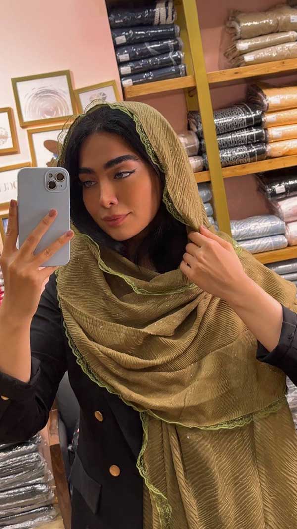 شال پلیسه اکلیلی دورگیپور بسته10رنگی کد sp58 (عمده)
