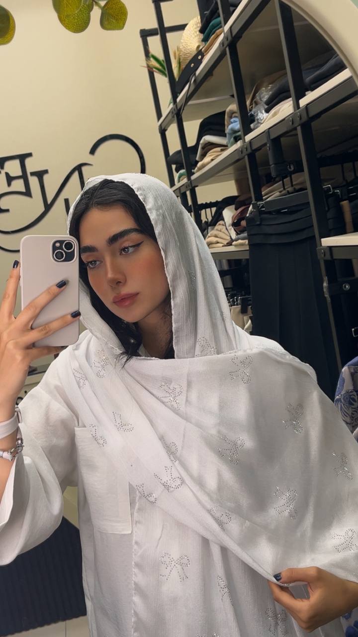 شال کریستال پاپیون نگینی بسته10رنگی کد sm70 (عمده)
