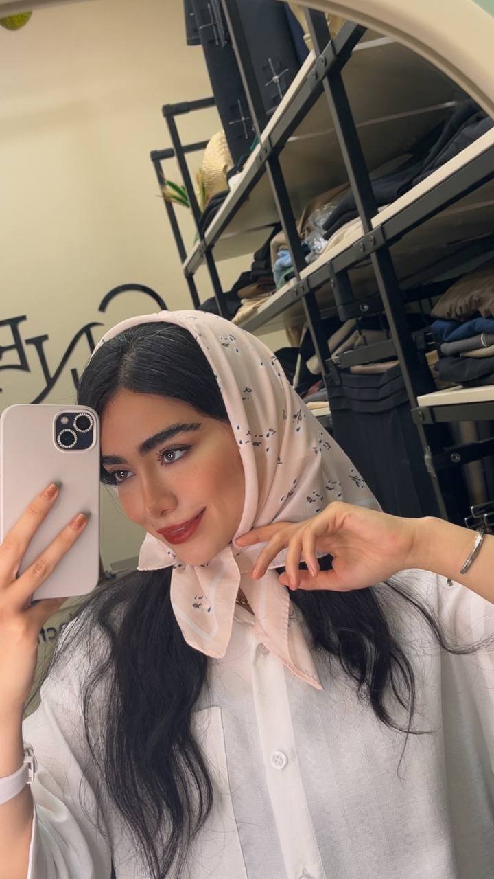 مینی اسکارف چاپی بسته8رنگی کد mt50 (عمده)
