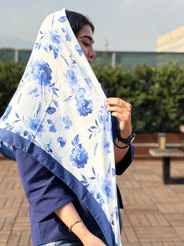 روسری نخی ابرنگی پک ابی بسته8طرحی کد r93 (عمده)
