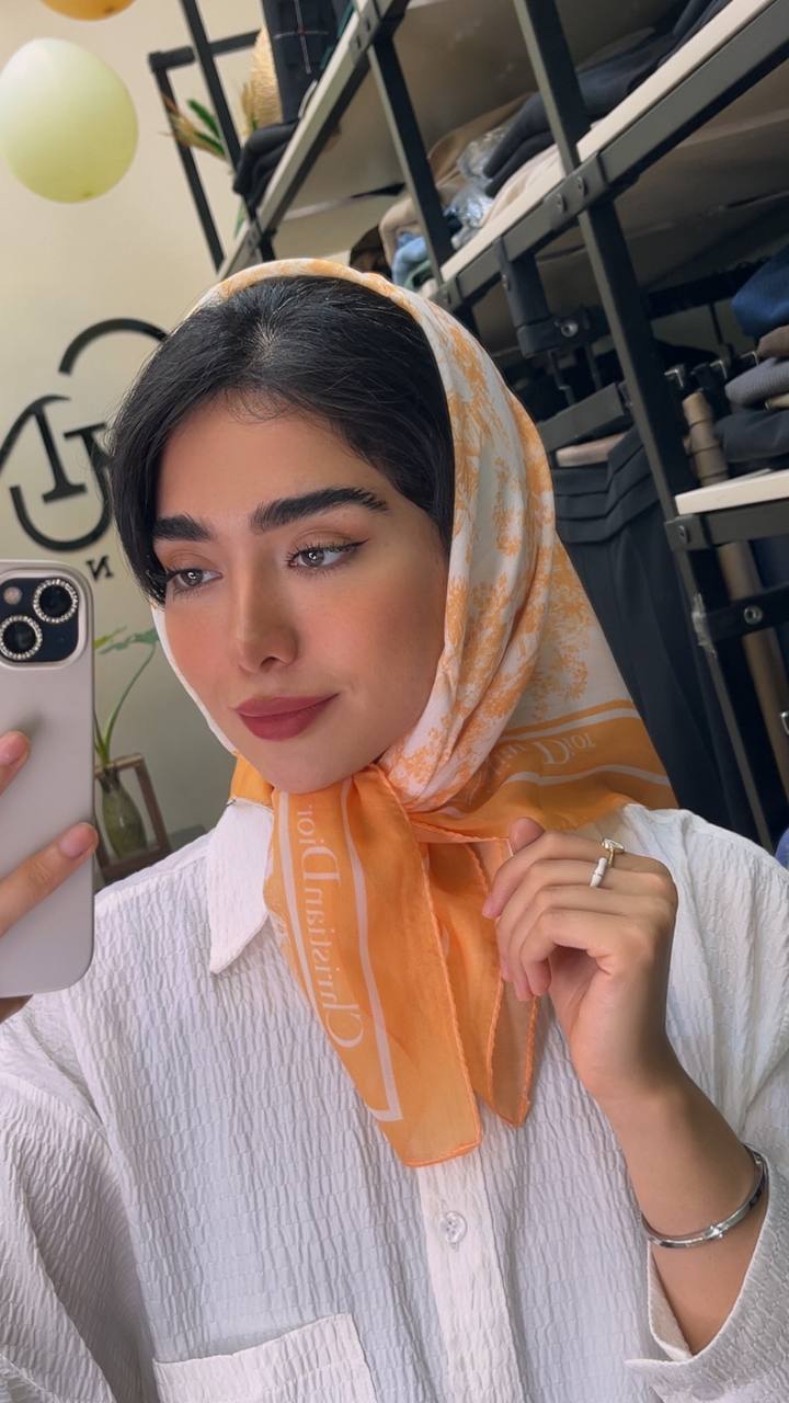 مینی اسکارف پک پرتقالی بسته10طرحی کد mt54 (عمده)
