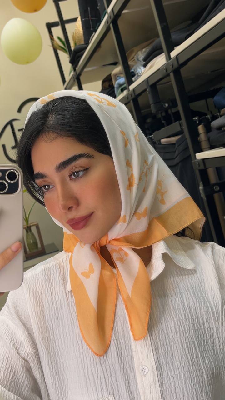 مینی اسکارف پک پرتقالی بسته10طرحی کد mt54 (عمده)
