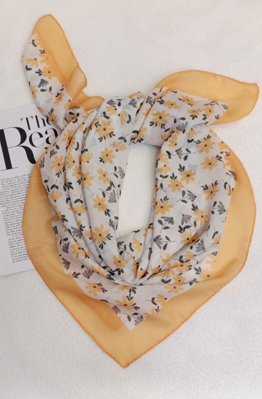 مینی اسکارف پک پرتقالی بسته10طرحی کد mt54 (عمده)
