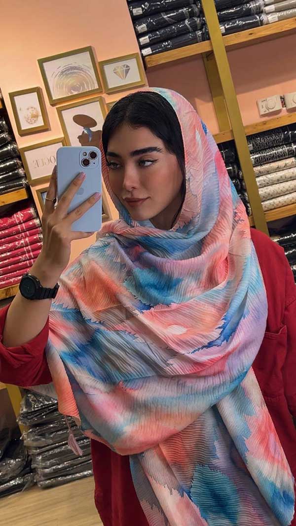 شال پلیسه ابرنگی بسته10طرحی کد sp68 (عمده)
