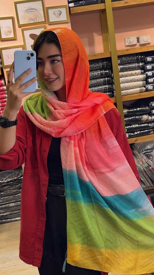 شال پلیسه ابرنگی بسته10طرحی کد sp68 (عمده)
