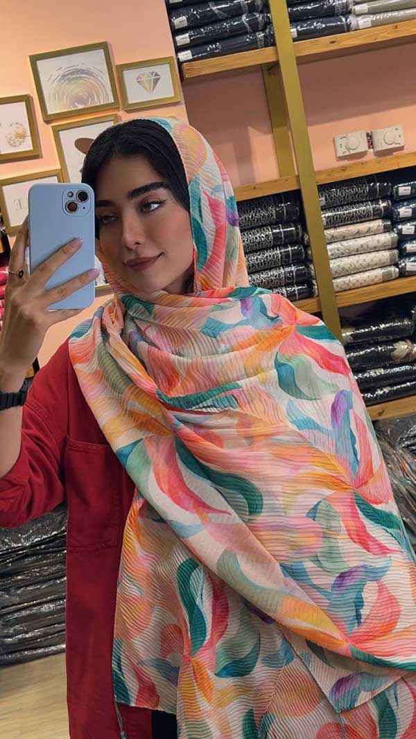 شال پلیسه ابرنگی بسته10طرحی کد sp68 (عمده)
