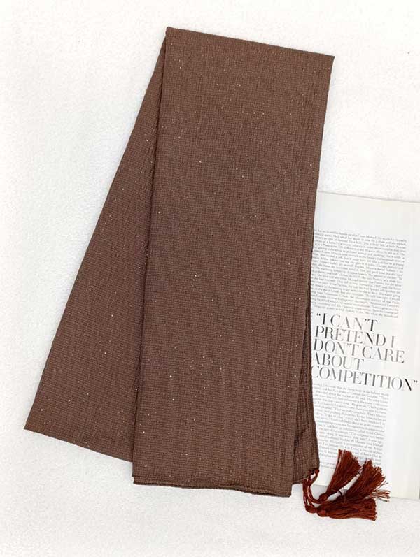 شال پفکی اکلیلی بسته6رنگی کد sa24 (عمده)
