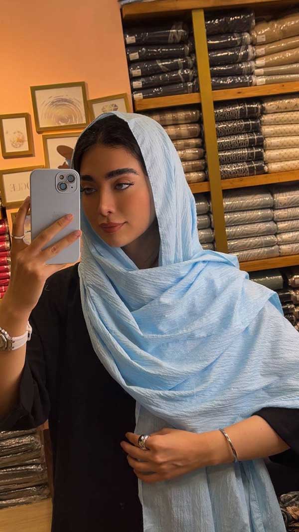 شال پفکی اکلیلی بسته6رنگی کد sa25 (عمده)
