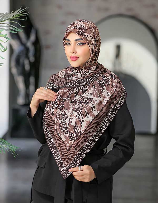 روسری چاپ خیس بسته6رنگی کد r102 (عمده)
