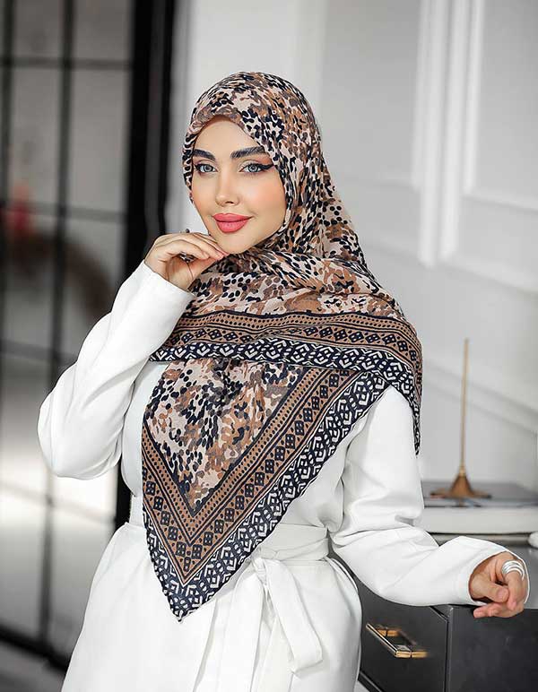 روسری چاپ خیس بسته6رنگی کد r102 (عمده)
