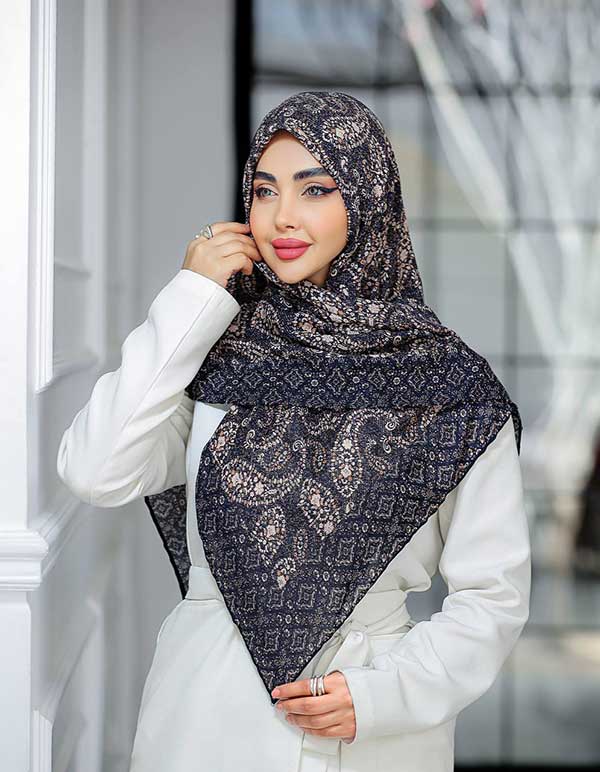 روسری چاپ خیس بسته6رنگی کد r103 (عمده)
