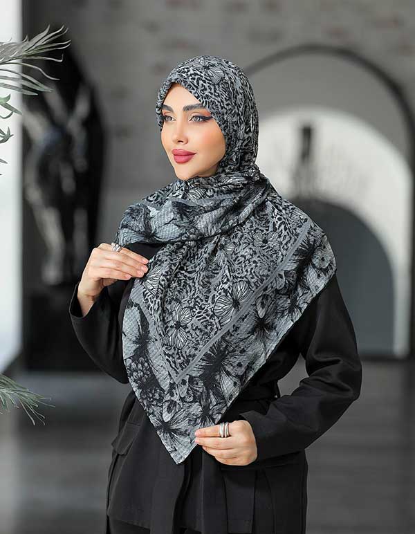 روسری چاپ خیس بسته6رنگی کد r104 (عمده)
