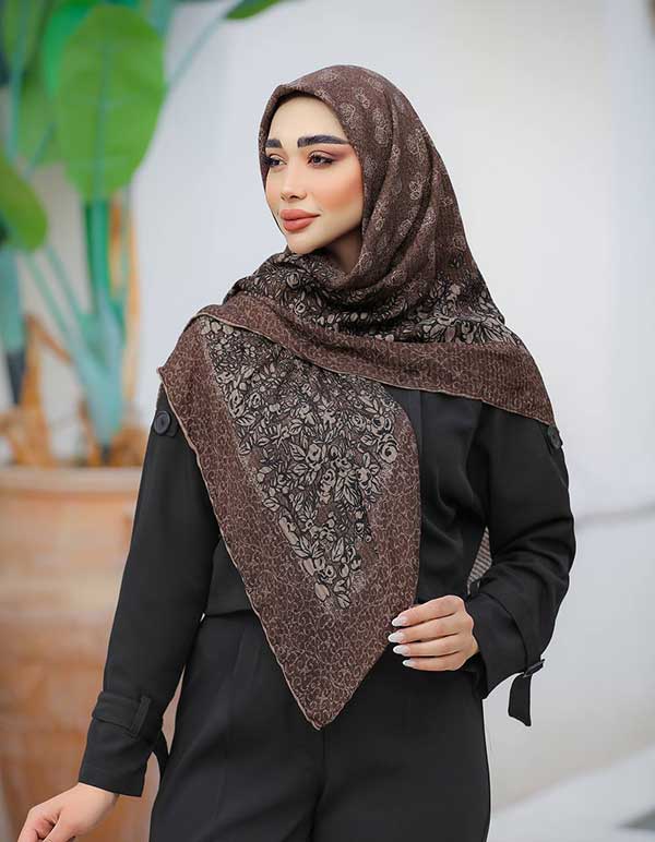 روسری چاپ خیس بسته6رنگی کد r105 (عمده)
