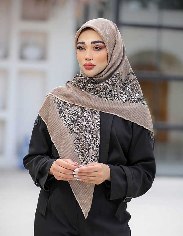 روسری چاپ خیس بسته6رنگی کد r105 (عمده)
