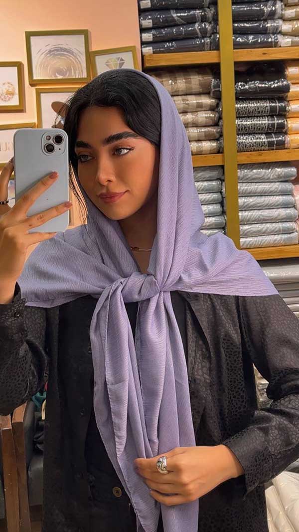 روسری درختی بسته10رنگی کد rs19 (عمده)
