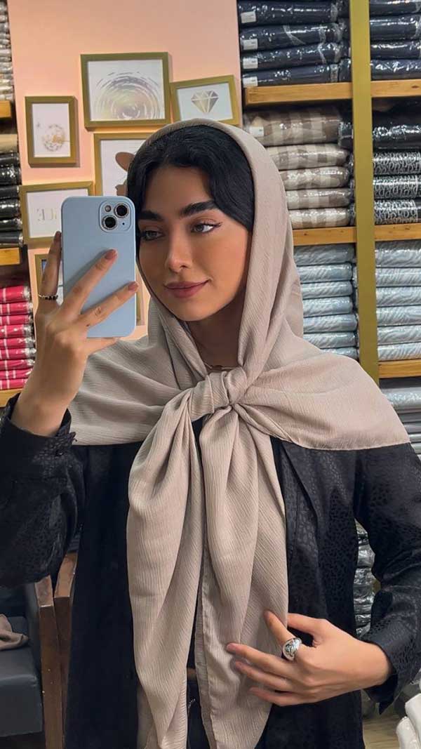 روسری درختی بسته10رنگی کد rs19 (عمده)
