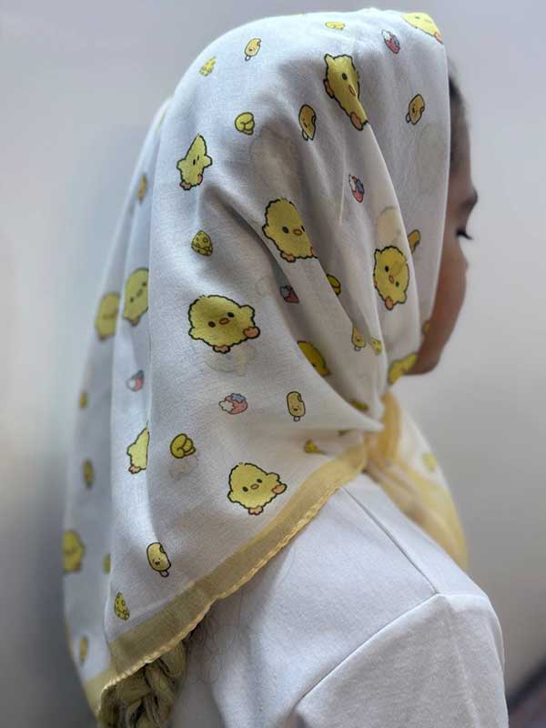 روسری بچگانه بسته8طرحی کد mt63 (عمده)
