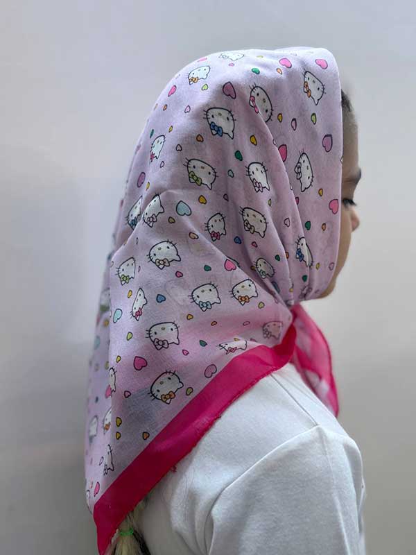 روسری بچگانه بسته8طرحی کد mt63 (عمده)
