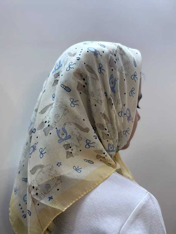 روسری بچگانه بسته8طرحی کد mt63 (عمده)
