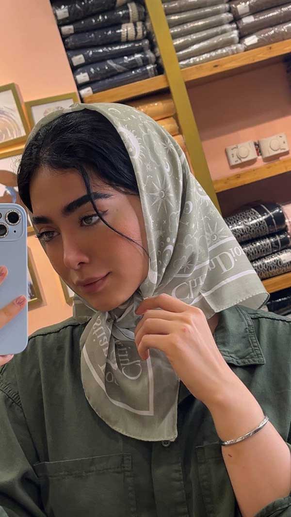 مینی اسکارف پک سبزماچا بسته10طرحی کد mt64 (عمده)
