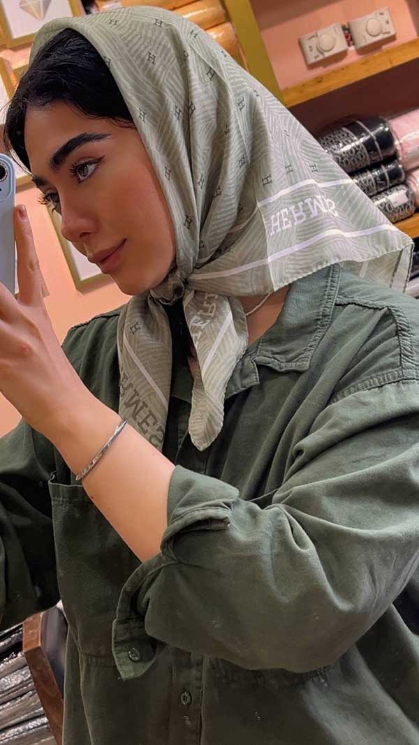 مینی اسکارف پک سبزماچا بسته10طرحی کد mt64 (عمده)
