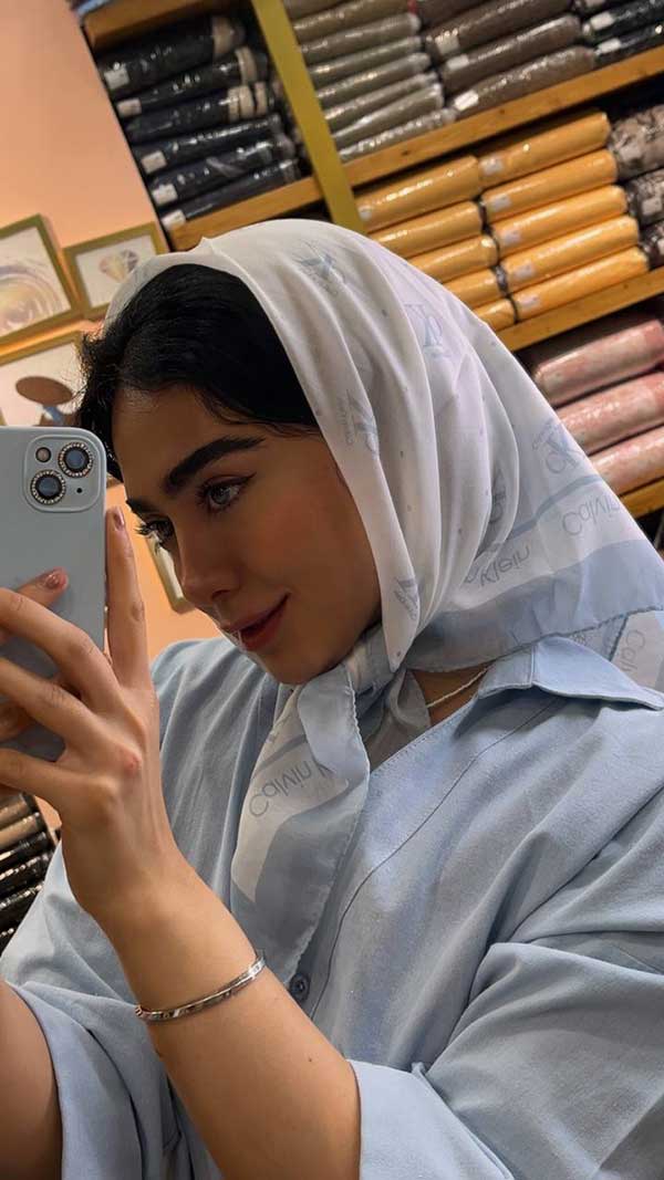 مینی اسکارف پک ابی روشن بسته10طرحی کد mt65 (عمده)
