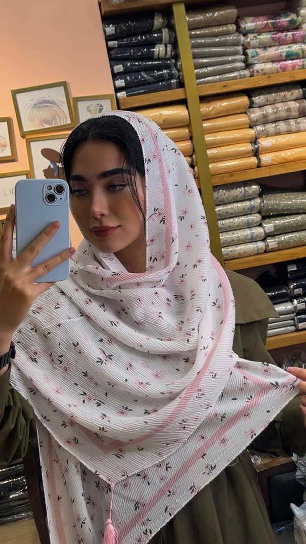 شال پلیسه گلی بسته8طرحی کد sp71 (عمده)
