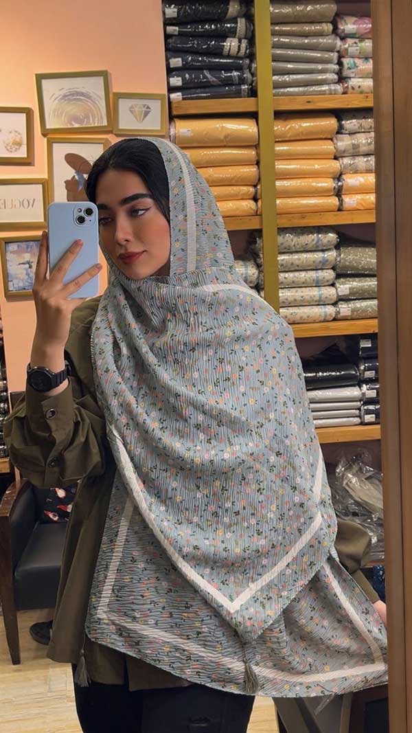 شال پلیسه گلی بسته8طرحی کد sp71 (عمده)
