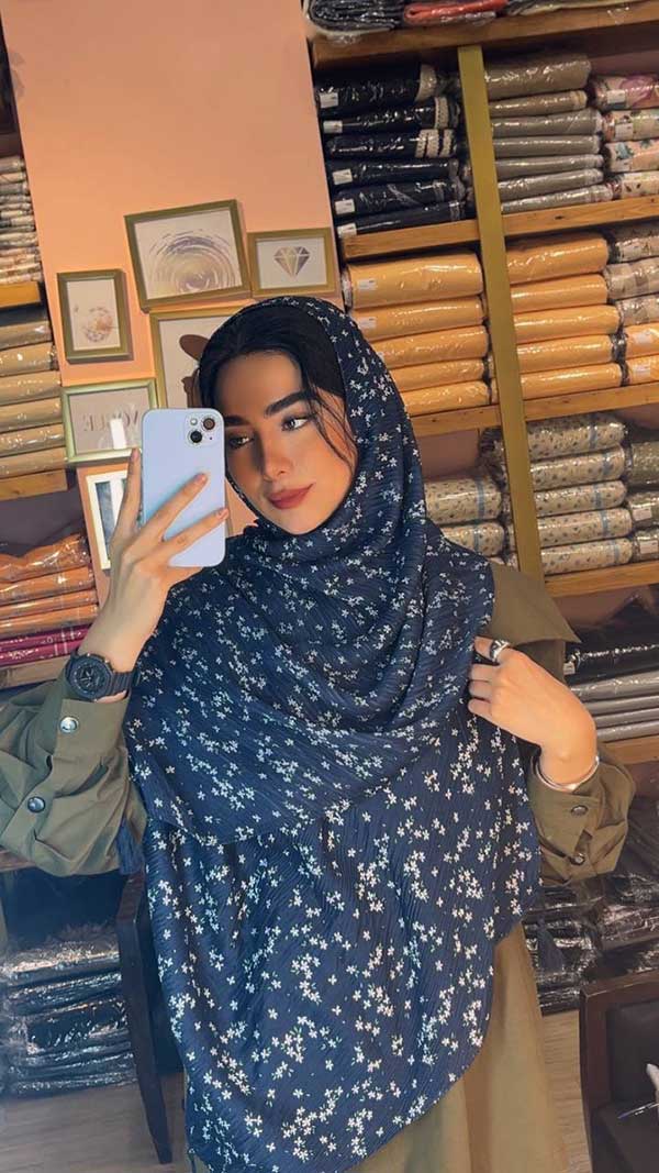 شال پلیسه گل بسته10رنگی کد sp72 (عمده)
