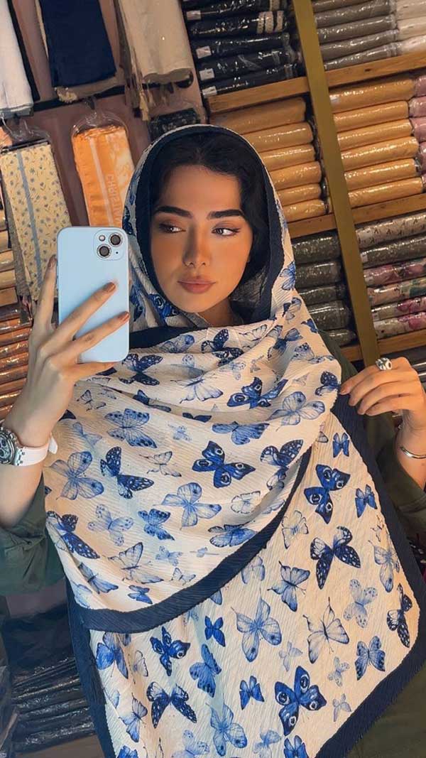 شال پلیسه پک سورمه ای بسته10طرحی کد sp74 (عمده)
