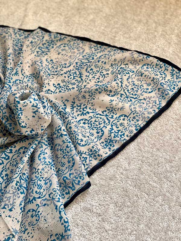 روسری گارزا دورنگ مختلف سری انتخابی کد r109 (عمده)
