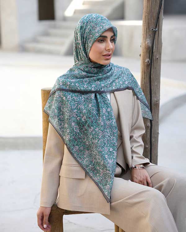 روسری گارزا بسته10رنگی کد r116 (عمده)
