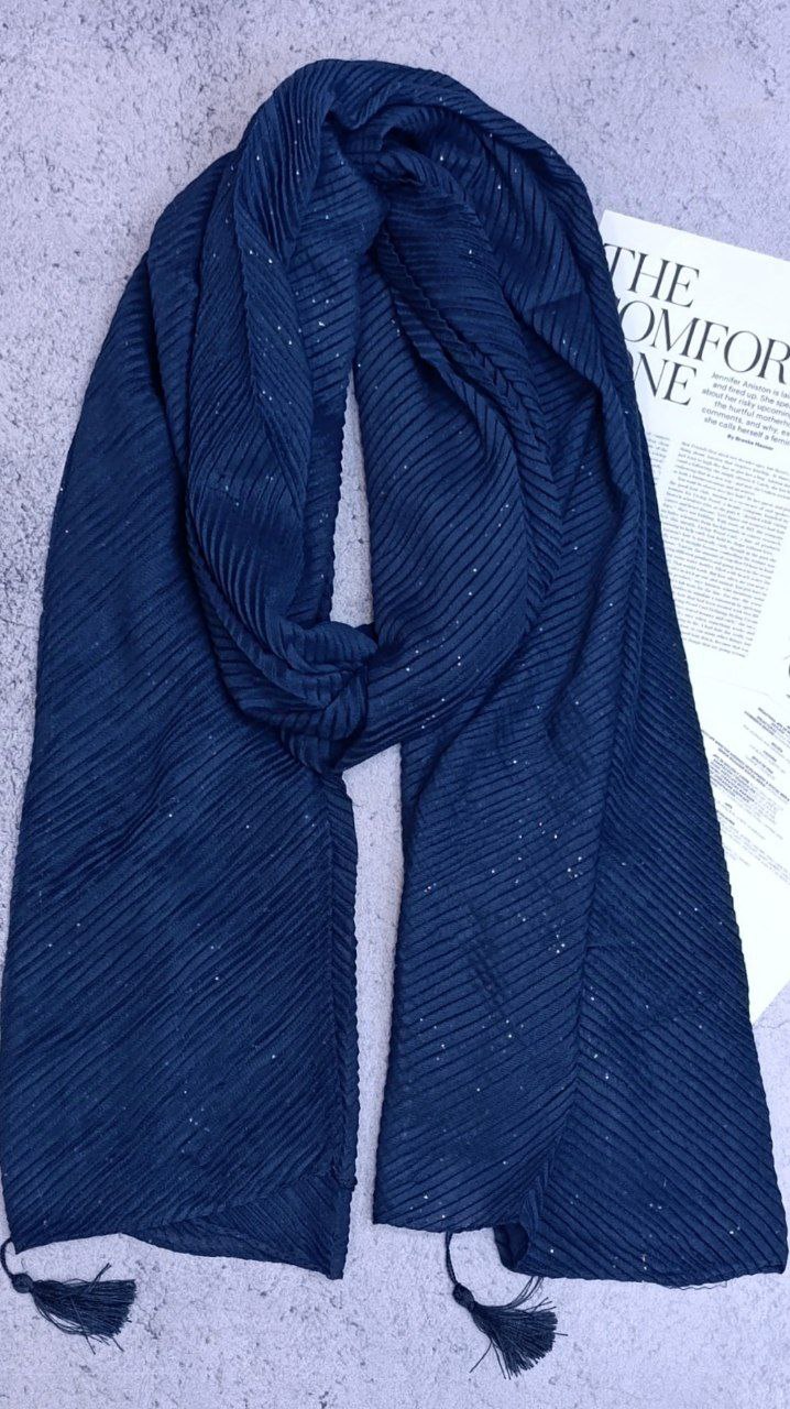 شال پلیسه اکلیلی بسته20رنگی کد sp10 (عمده)
