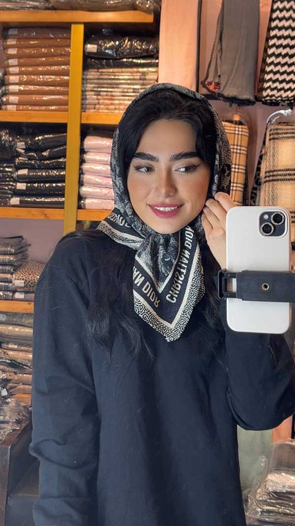 روسری پلیسه بسته6رنگی کد r125 (عمده)
