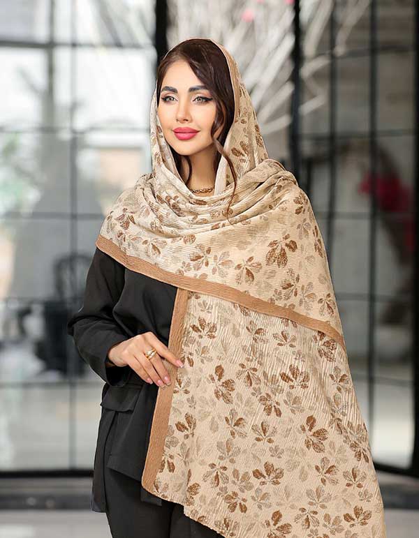 شال پلیسه پک کرم بسته10طرحی کد ps39 (عمده)
