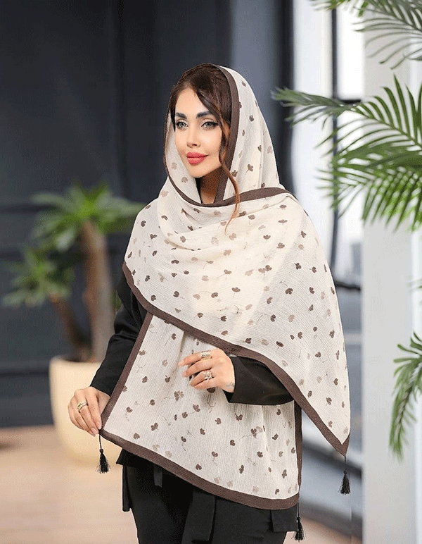 شال پلیسه پک قهوه ای بسته6طرحی کد ps40 (عمده)
