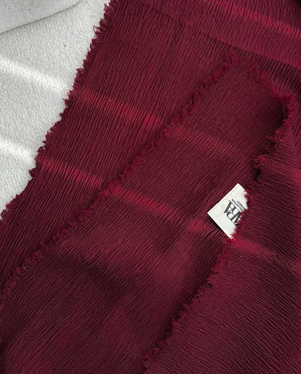 خرید شال پلیسه برشکا دورریش بسته ۱۰ رنگی | فروش عمده شال پلیسه باکیفیت و شیک
