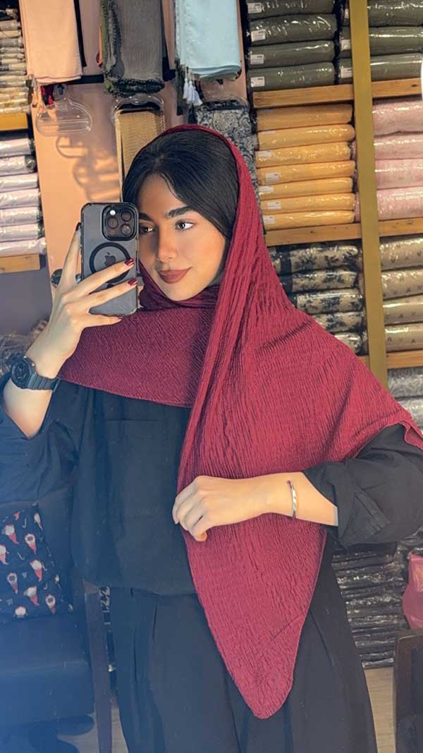 روسری پلیسه
