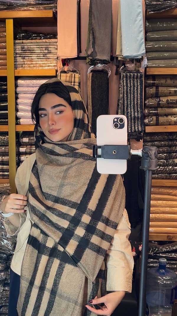 فروش عمده شال جیر طرح بیگ بسته ۱۰ تایی | مدل جدید با کیفیت بالا
