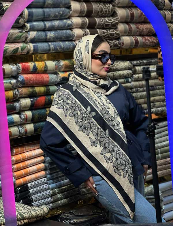 خرید روسری پلیسه بسته ۶ عددی | فروش عمده روسری پلیسه با قیمت مناسب
