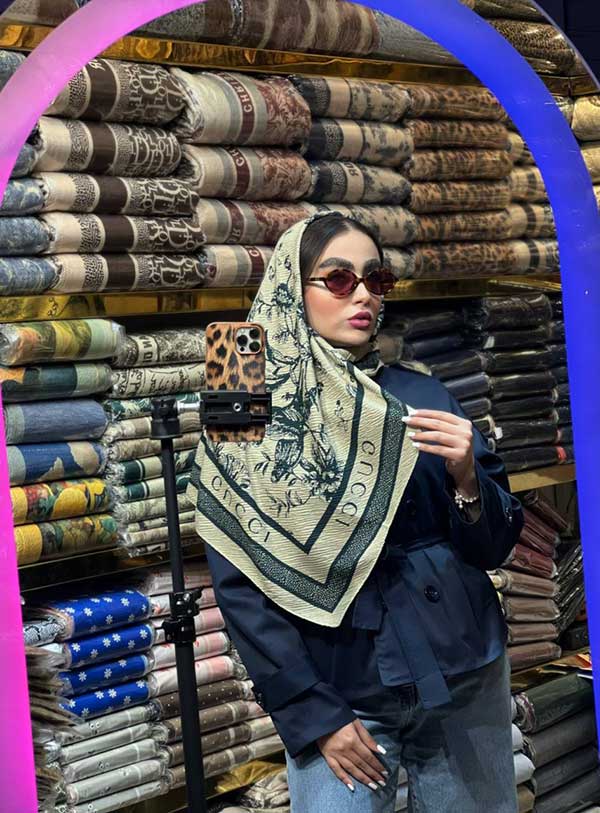 خرید روسری پلیسه بسته ۶ عددی | فروش عمده روسری پلیسه با قیمت مناسب
