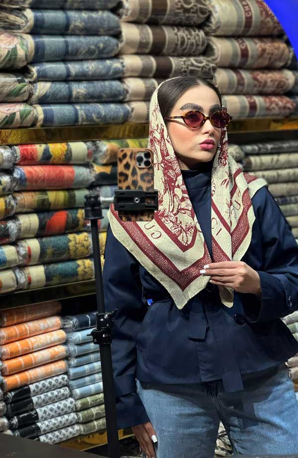 خرید روسری پلیسه بسته ۶ عددی | فروش عمده روسری پلیسه با قیمت مناسب
