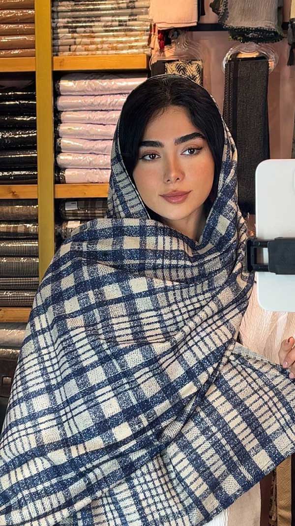 شال جیر سورمه ای
