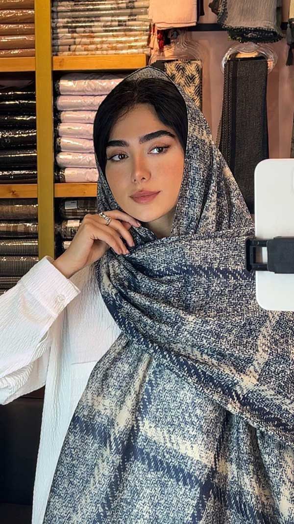 شال جیر سورمه ای
