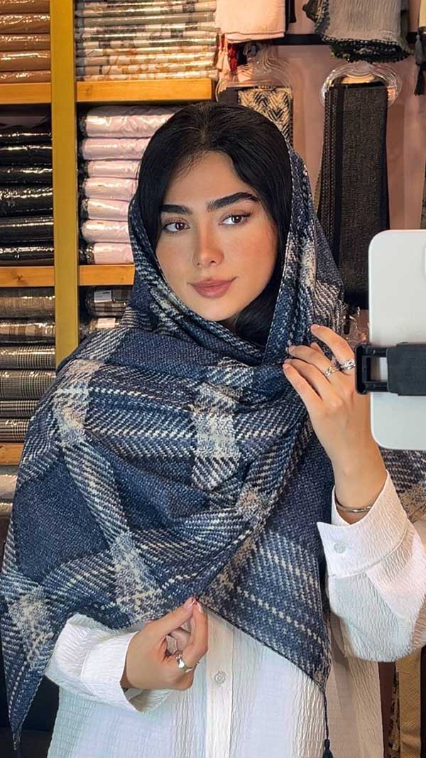 شال جیر سورمه ای
