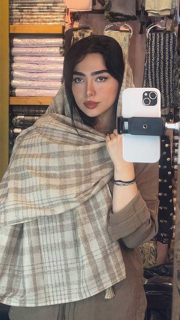 شال جیر پک کرم بسته6طرحی کد sc85 (عمده)
