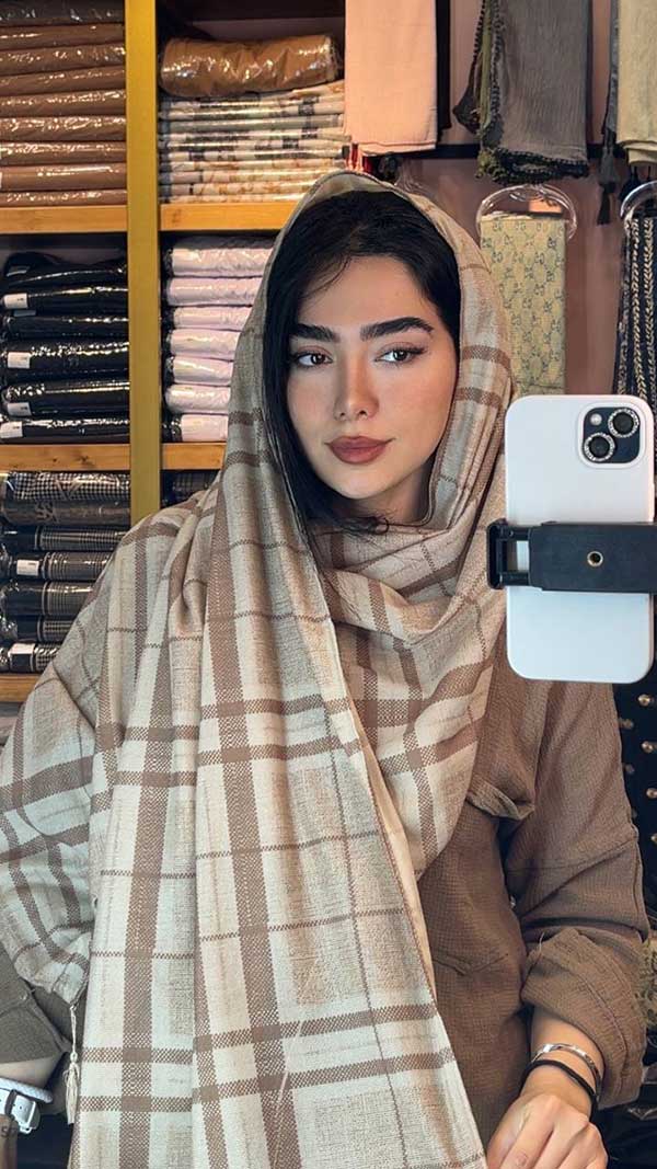 شال جیر پک کرم بسته6طرحی کد sc85 (عمده)
