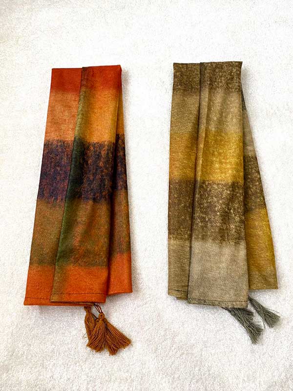 شال جیر طرح بیگ اسکارف
