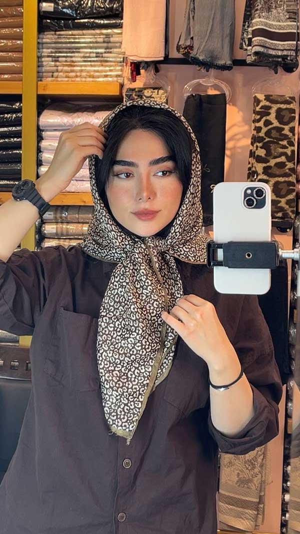 روسری چاپ خیس بسته6رنگی کد r143 (عمده)
